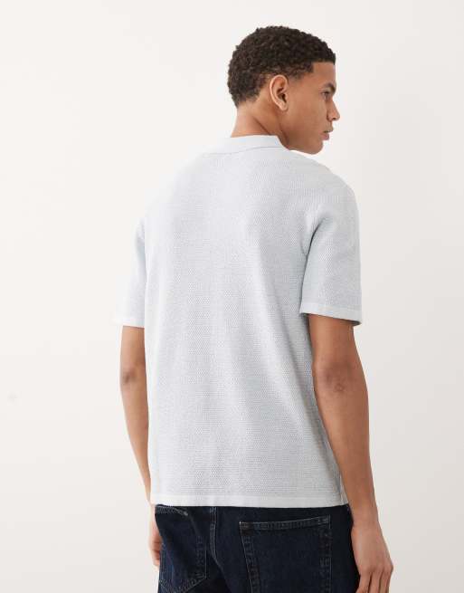 Jack & Jones - Polo en maille à manches courtes - Bleu, 3 de 5