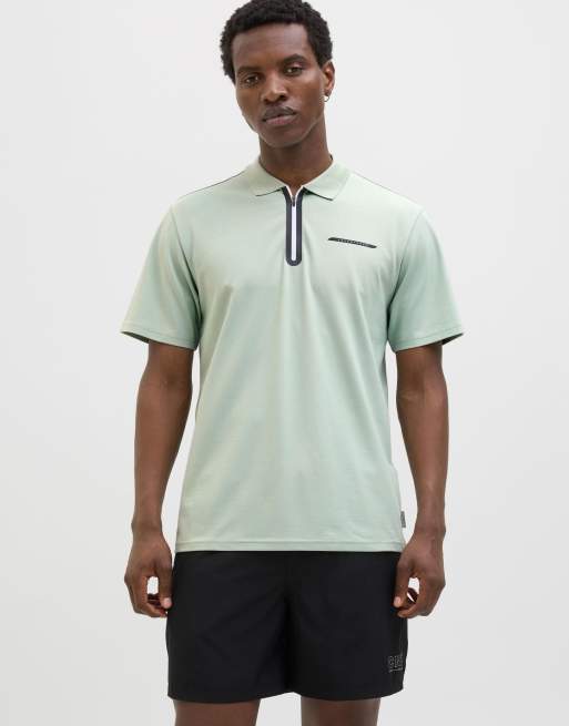 Jack & Jones - Polo - Gris aqua