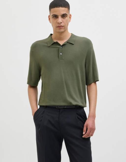 Jack & Jones Polo in four leaf clover