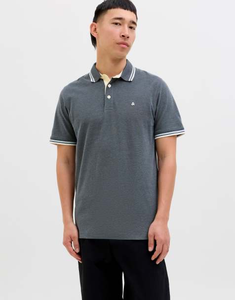 Jack & Jones - Polo in grijs - view 1