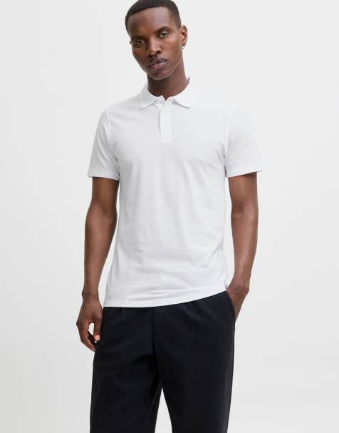 Jack & Jones – Polohemd in Weiß - view 1