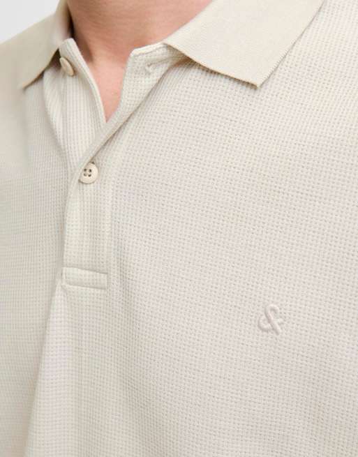 Jack & Jones poloshirt in moonbeam, 4 van 7
