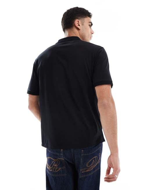 Jack & Jones - Poloshirt in zwart, 4 van 4