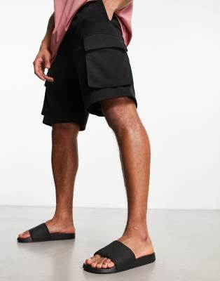 Jack & Jones - Sandali sagomati kaki con fascette doppie