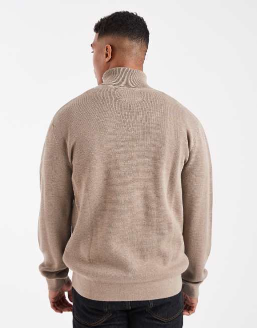 Jack & Jones Premium – Beżowy sweter z golfem, 3 z 5