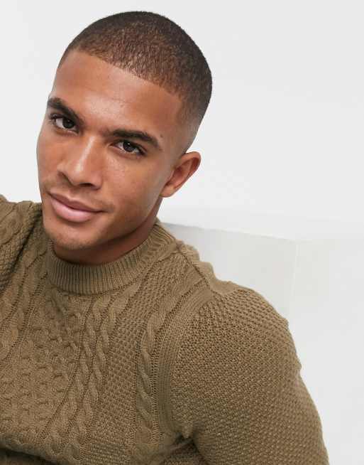 Jack and jones cable knit jumper sale