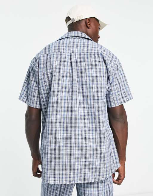 Jack & Jones Premium - Chemise d'ensemble avec col à revers - Bleu jean , 3 de 4