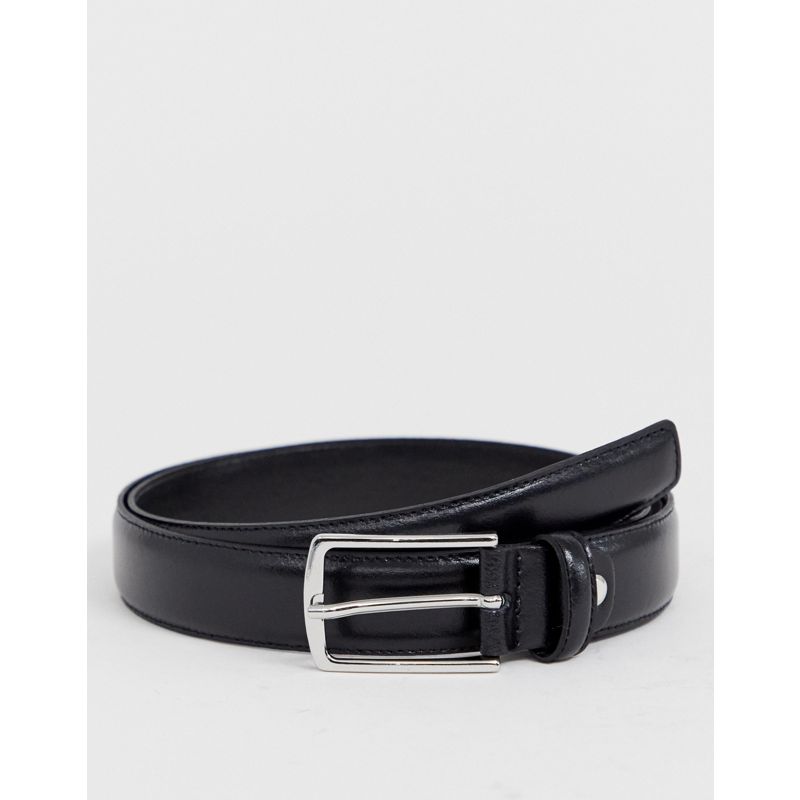Accessori Uomo Jack & Jones Premium - Cintura in pelle nera