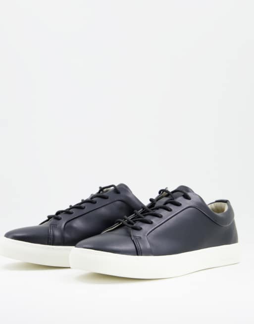 Synthetic leather shop sneakers