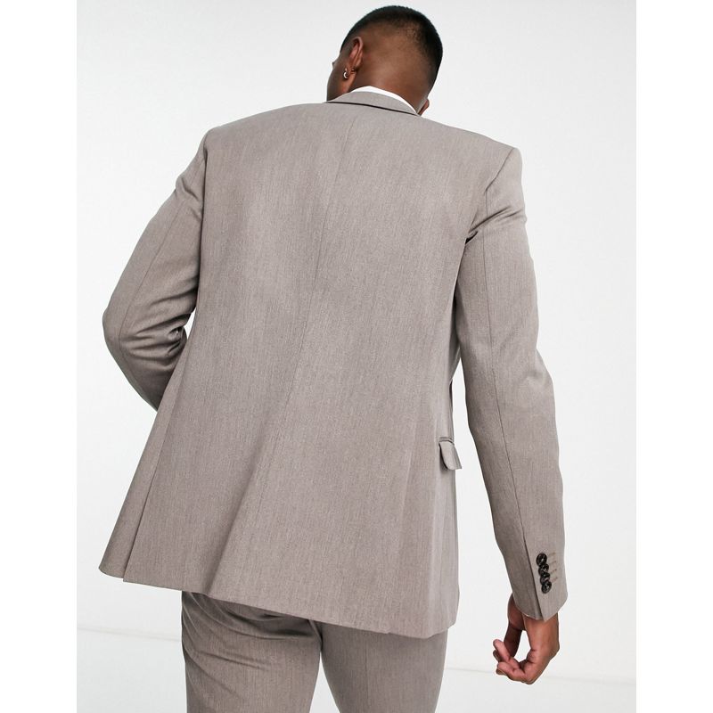 Abiti slim fit Uomo Jack & Jones Premium - Giacca da abito slim fit color sabbia testurizzato 