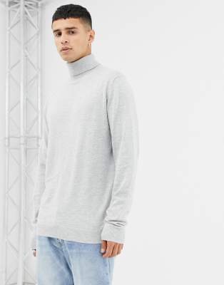 Jack & Jones Premium knitted roll neck | ASOS