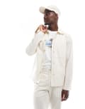 [Jack & Jones] Jack & Jones Premium linen mix casual suit jacket in ecru stripe-White L Cloud Dancer