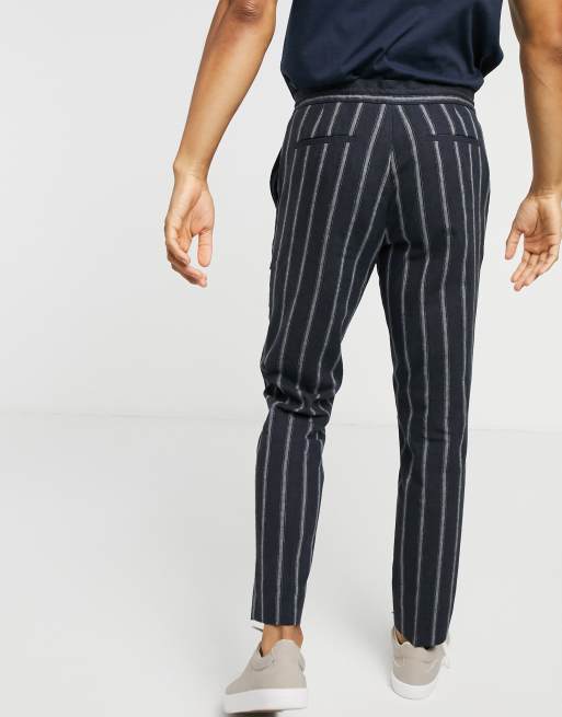 Vertical Striped Pants