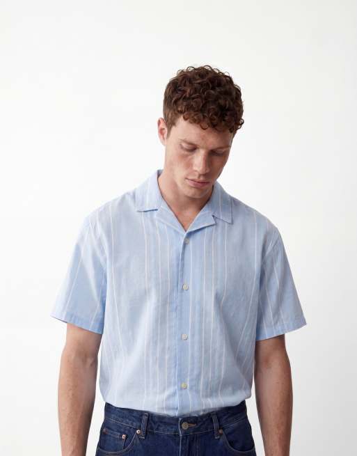 Jack & Jones Premium – Randigt set med kortärmad skjorta, 4 av 4