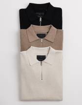 LE 17 SEPTEMBRE　DRAWCORD COLLAR JUMPER Amazon.com: IZOD Boys' Quarter Zip Pullover Sweater, Black