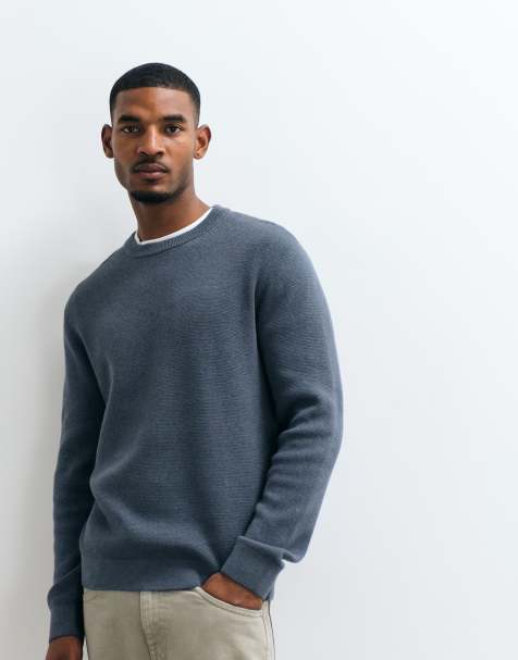 Jack & Jones Premium Milano-Strickpullover in Grau - view 1