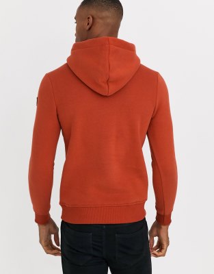 jack and jones orange hoodie