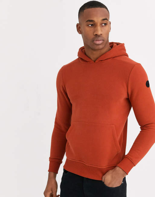 Jack and jones sale orange hoodie