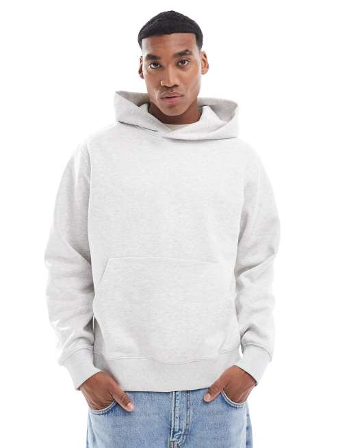 Light grey marl hoodie sale