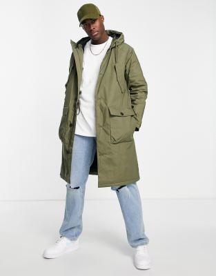 jack and jones parka kaki