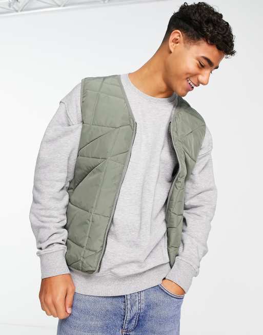 & Jones quilted green | ASOS