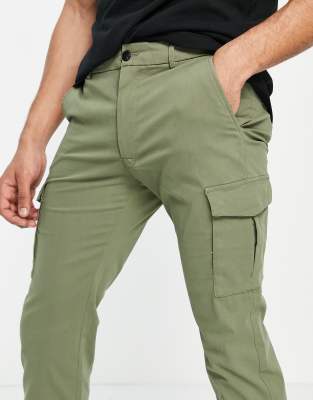 skinny stretch khaki pants