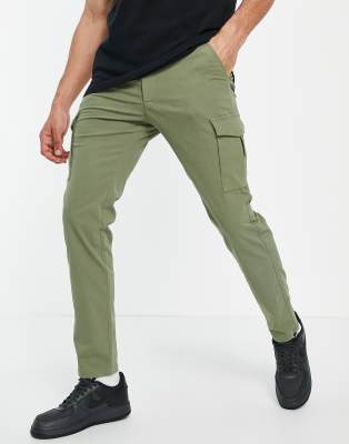 stretch skinny cargo pants