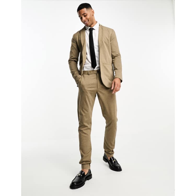 Structured twill solid suit Slim fit, Jack & Jones