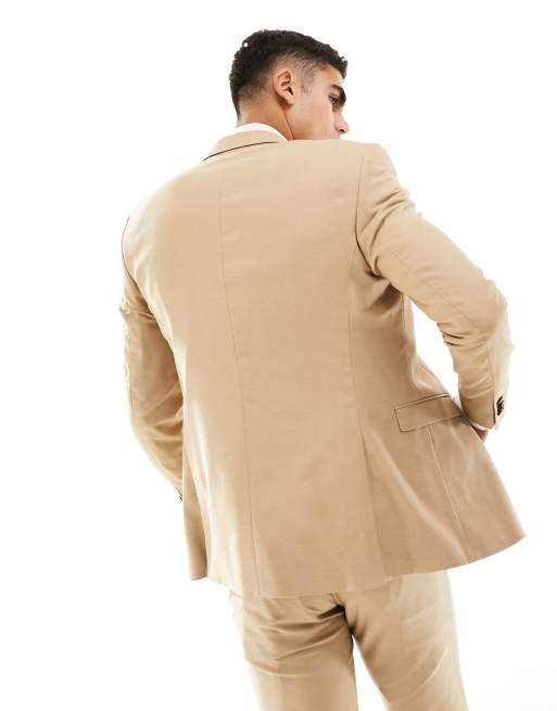 03-V8070- 67 - 1960s Twill Work Shirt Vintage Fit - Beige | Dant