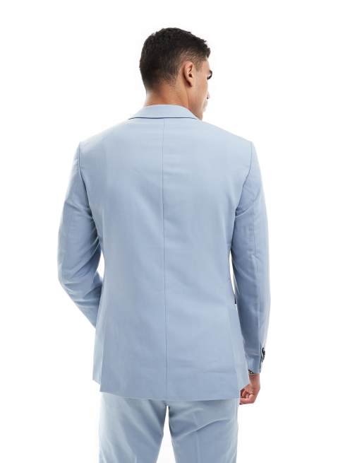 Slim Fit Bright Blue Jacket