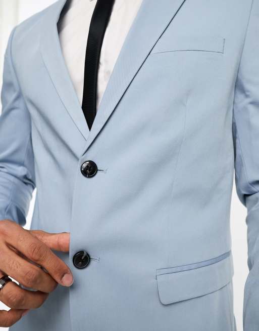 Sky blue hot sale coat pent