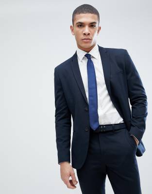 navy slim fit suit