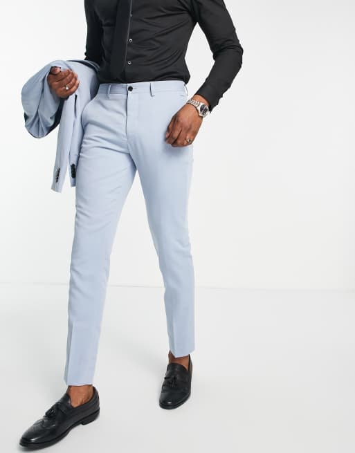 Light blue dress pants mens outlet outfit