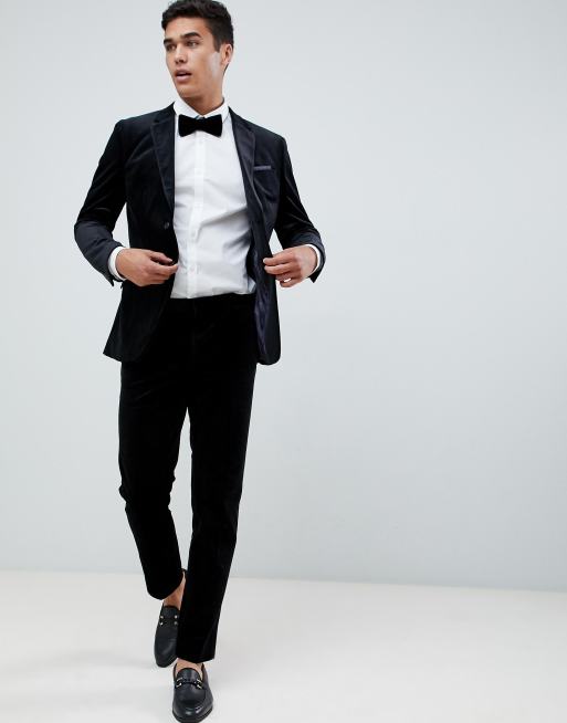 Jack & Jones Premium Slim Fit Velvet Suit PANTS