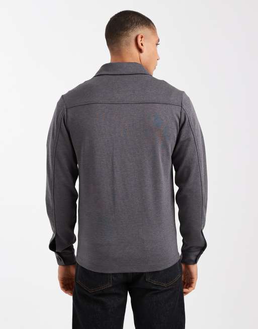 Jack & Jones Premium slim jersey suit jacket in grey - GREY, 3 of 5