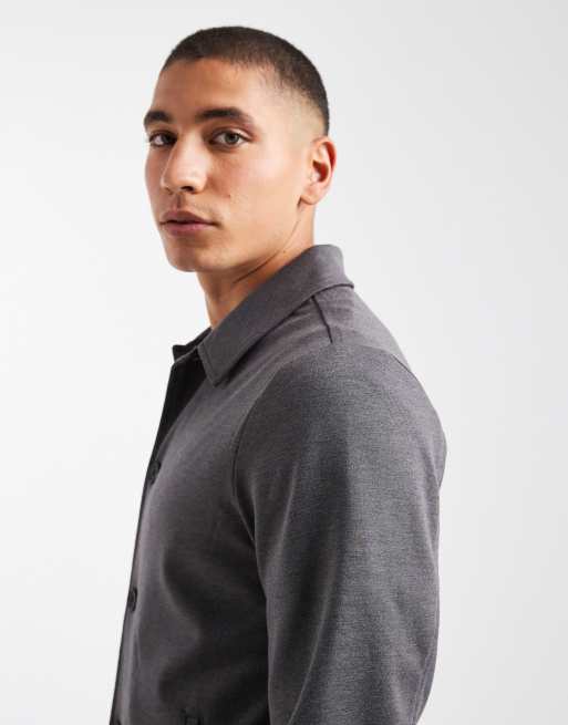 Jack & Jones Premium slim jersey suit jacket in grey - GREY, 4 of 5