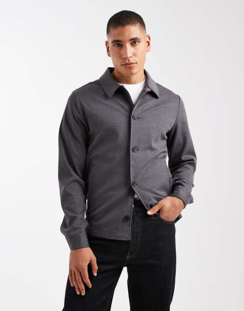 Jack & Jones Premium slim jersey suit jacket in grey - view 1