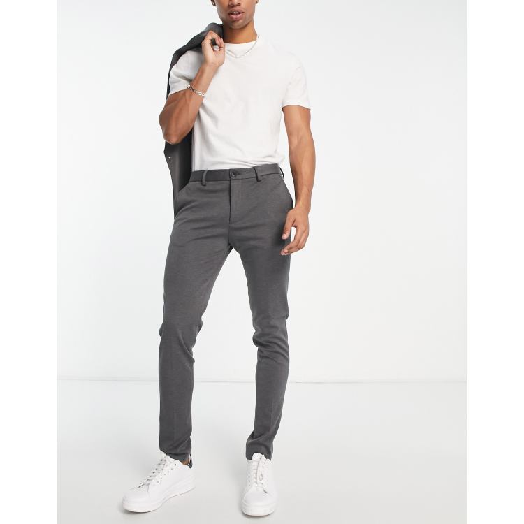 JACK AND JONES Jack & Jones WILL - Pantalón de chándal hombre light grey  melange - Private Sport Shop