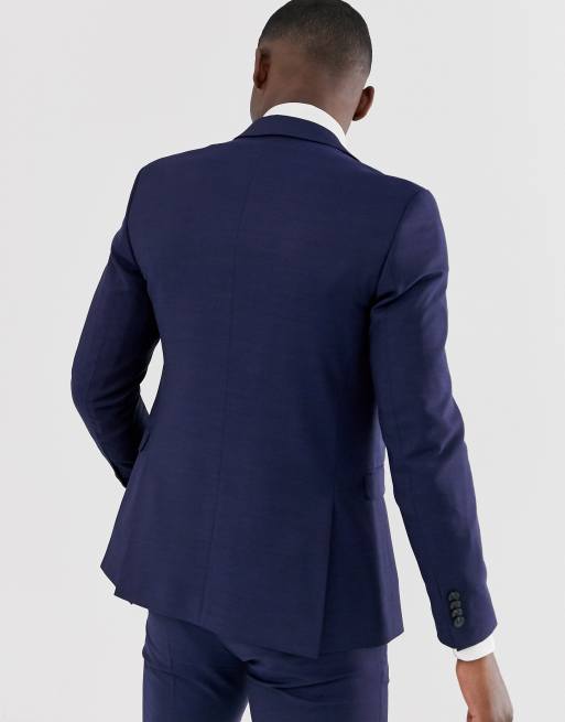 Jack & Jones Premium super slim fit stretch suit jacket in navy