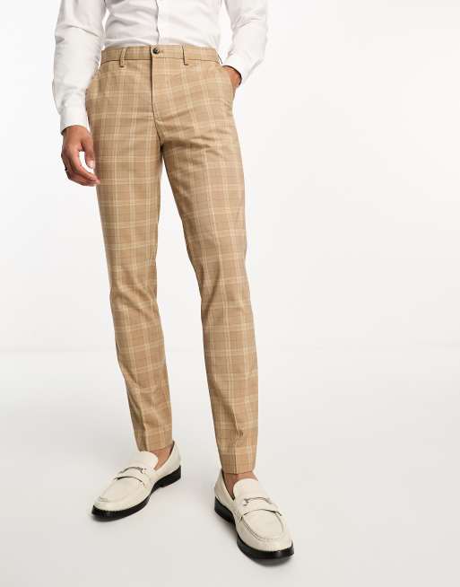 Plaid 2025 tan pants