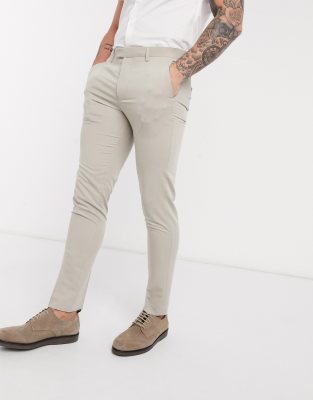 super slim suit pants