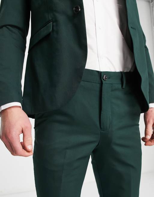 Jack & Jones PREMIUM JPRSOLARIS NOOS - Trousers - darkest spruce/dark green  - Zalando.de