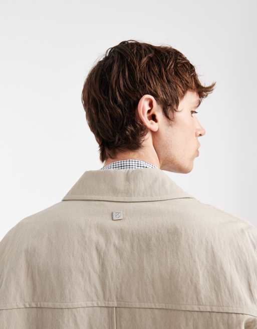 Jack & Jones Premium – Trenchcoat in Beige, 5 von 5