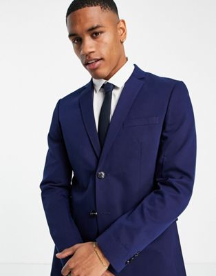 Costumes slim Jack & Jones Premium - Veste de costume ajustée - Bleu