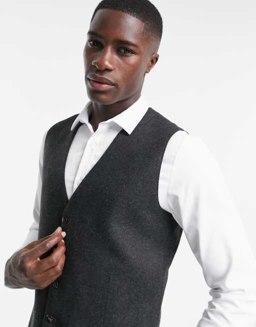 Grey hotsell wool waistcoat