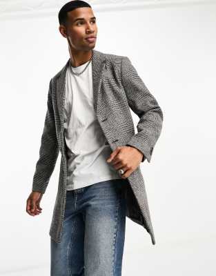 Jack and jones premium wool outlet overcoat