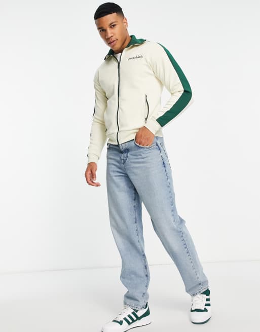 Tracksuit top cheap with jeans