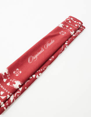 Shop Jack & Jones Printed Bandana