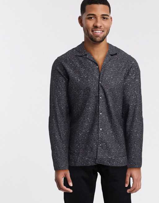 jack and jones printed shirt