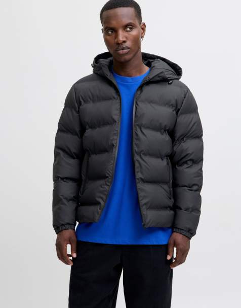 Jack & Jones Puffer coat in black - view 1